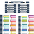 Schneider Twinmarker Paint-It brush+round Set, 72 Teile sortiert