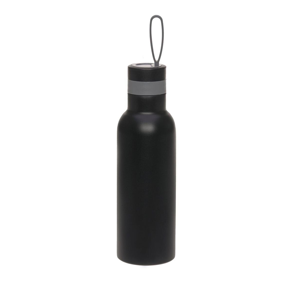 School Bottle Stainless Steel Bold black, 750 ml