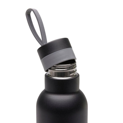 School Bottle Stainless Steel Bold black, 750 ml