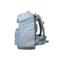 School-Mood Schulranzen-Set Champion Maxx Aqua (Nordic Collection), 7-teilig