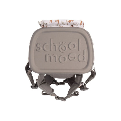 School-Mood Schulranzen-Set Rebel Leopard (Nordic Collection), 8-teilig