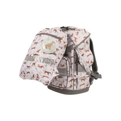 School-Mood Schulranzen-Set Timeless Air Leopard, 7-teilg