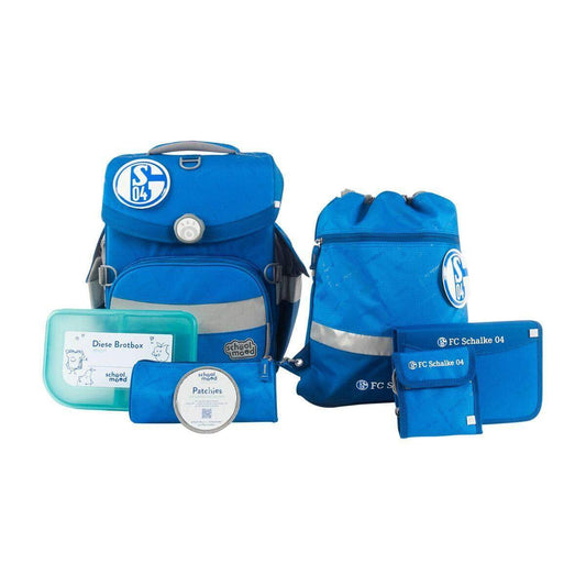 School-Mood Timeless Air Schalke 04 Limited Edition Schulranzen Set, 7-teilig