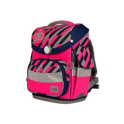 School-Mood Timeless Air+ Schulranzenset Yuna Neon, 7-teilig