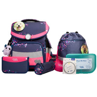 Felidae School-Mood Timeless Pro Leni (Hund), 7-tlg. Schulranzenset - Produktansicht bei Farbe und mehr