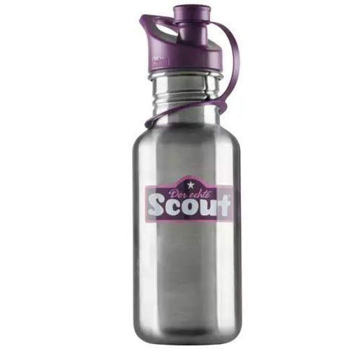 Trinkflasche Scout Edelstahl violett