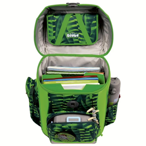 Scout Neo Schulranzen-Set 4tlg. Danger Dino 21,5 Liter