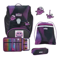 Undercover Scout Schulranzen-Set Alpha Set Movie Star Pink Pixel - Produktansicht bei Farbe und mehr