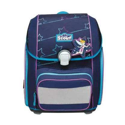 Scout Schulranzen-Set Genius Blue Star, 4-teilig