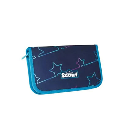 Scout Schulranzen-Set Genius Blue Star, 4-teilig