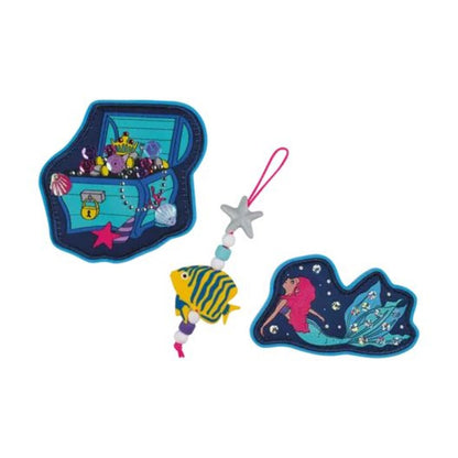 Scout Schulranzen-Set Neo DIN Magic Sea, 4-teilig