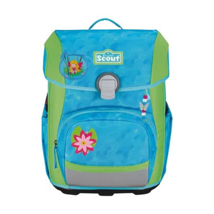 Scout Schulranzen-Set Neo DIN Water Lily, 4-teilig