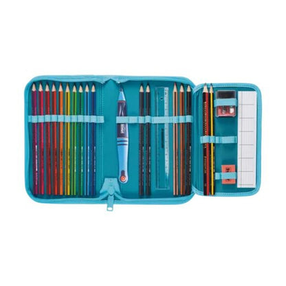 Scout Schulranzen-Set Neo DIN Water Lily, 4-teilig