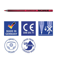 STAEDTLER® NORIX® 186 Buntstift, Kartonetui mit 12 Buntstiften in sortierten Farben - Ansicht 4