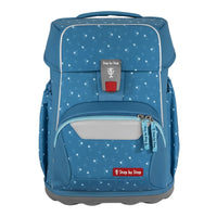 Step by Step BASIS Schulranzen-Set Blue Hearts, 4-teilig