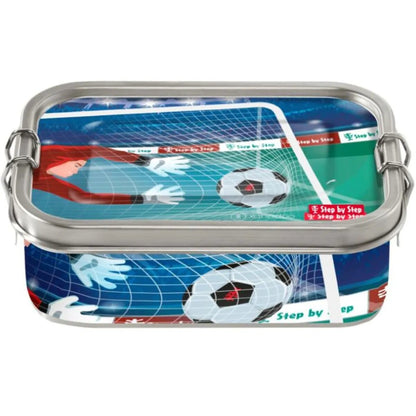 Step by Step Edelstahl-Lunchbox "Soccer Lars"