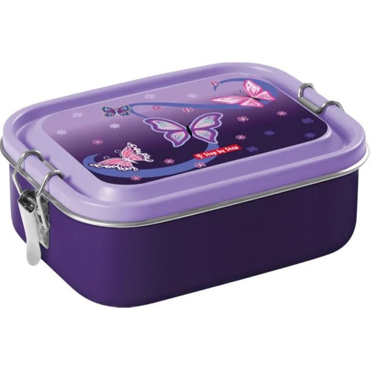Step by Step Edelstahl-Lunchbox "Sweet Butterfly"
