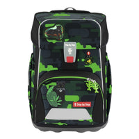 Step by Step GIANT 5-teiliges Schulranzen-Set Black Cat Chiko 23 Liter grau grün - Detailansicht