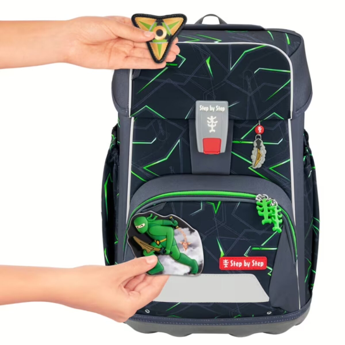 Step by Step GIANT Schulranzen-Set "Ninja Kimo", 5-teilig