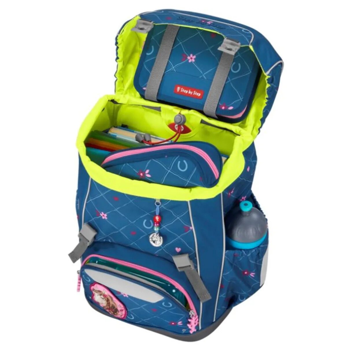 Step by Step GIANT Schulrucksack-Set "Horse Lima", 5-teilig