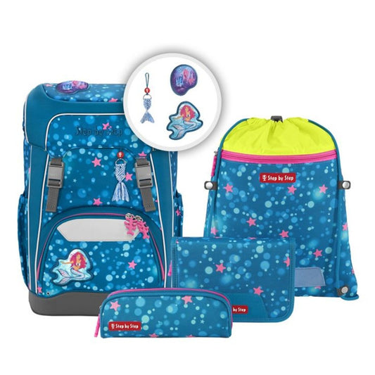 Step by Step GIANT Schulrucksack-Set "Mermaid Lola", 5-teilig