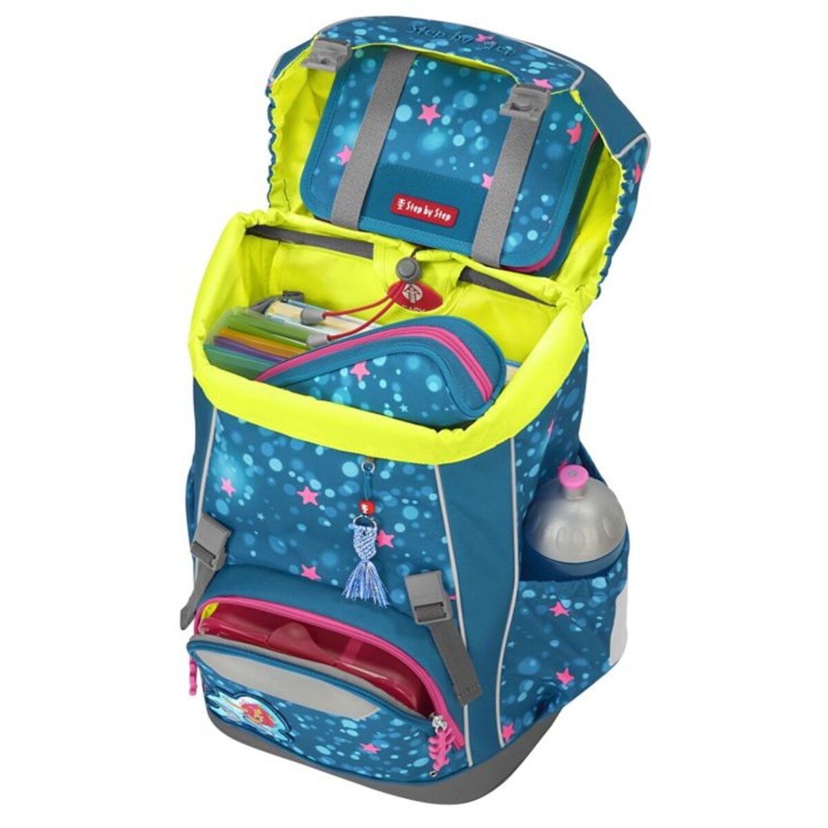 Step by Step GIANT Schulrucksack-Set "Mermaid Lola", 5-teilig