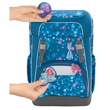 Step by Step GIANT Schulrucksack-Set "Mermaid Lola", 5-teilig