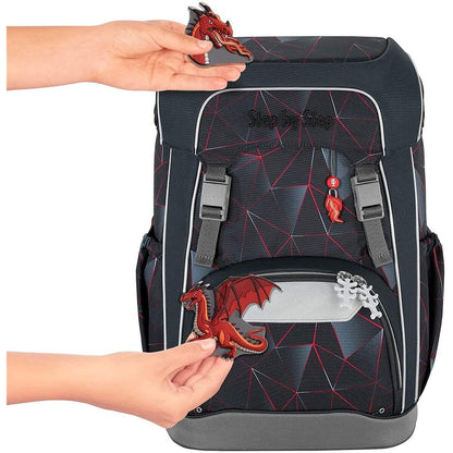 Step by Step GIANT Schulrucksack-Set "Dragon Drako", 5-teilig