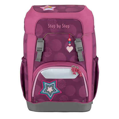 Step by Step GIANT Schulrucksack-Set Glamour Star, 5-teilig