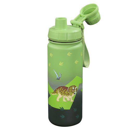 Step by Step Isolierte Edelstahl-Trinkflasche "Dino"