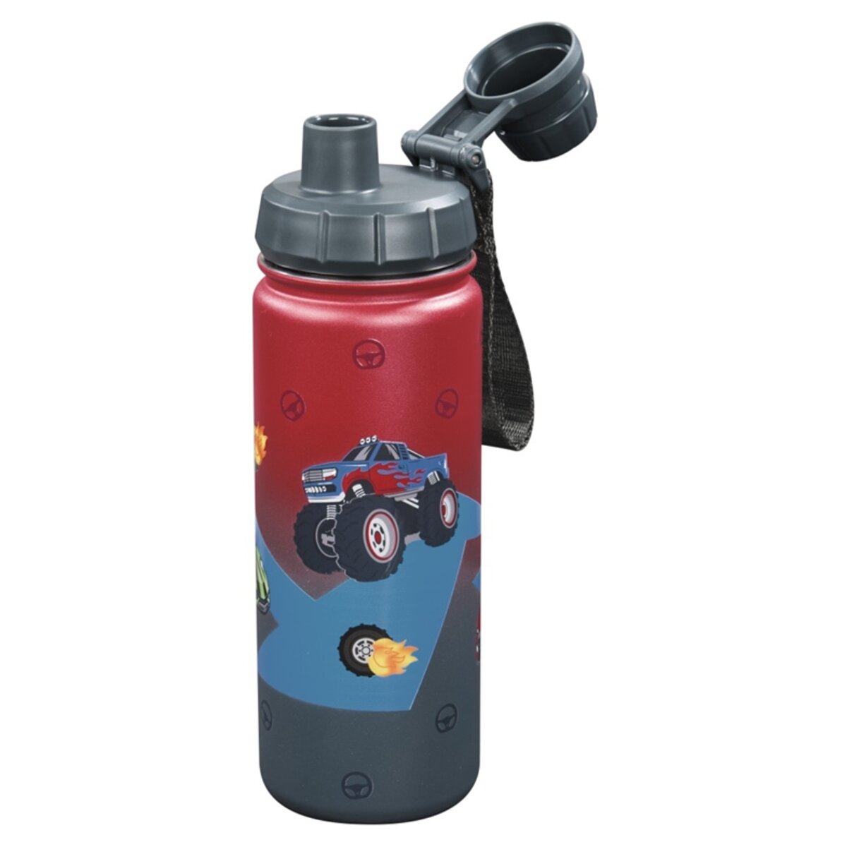Step by Step Isolierte Edelstahl-Trinkflasche "Car"