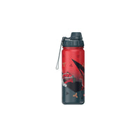 Isolierte Edelstahl-Trinkflasche "Warrior" - Detailansicht