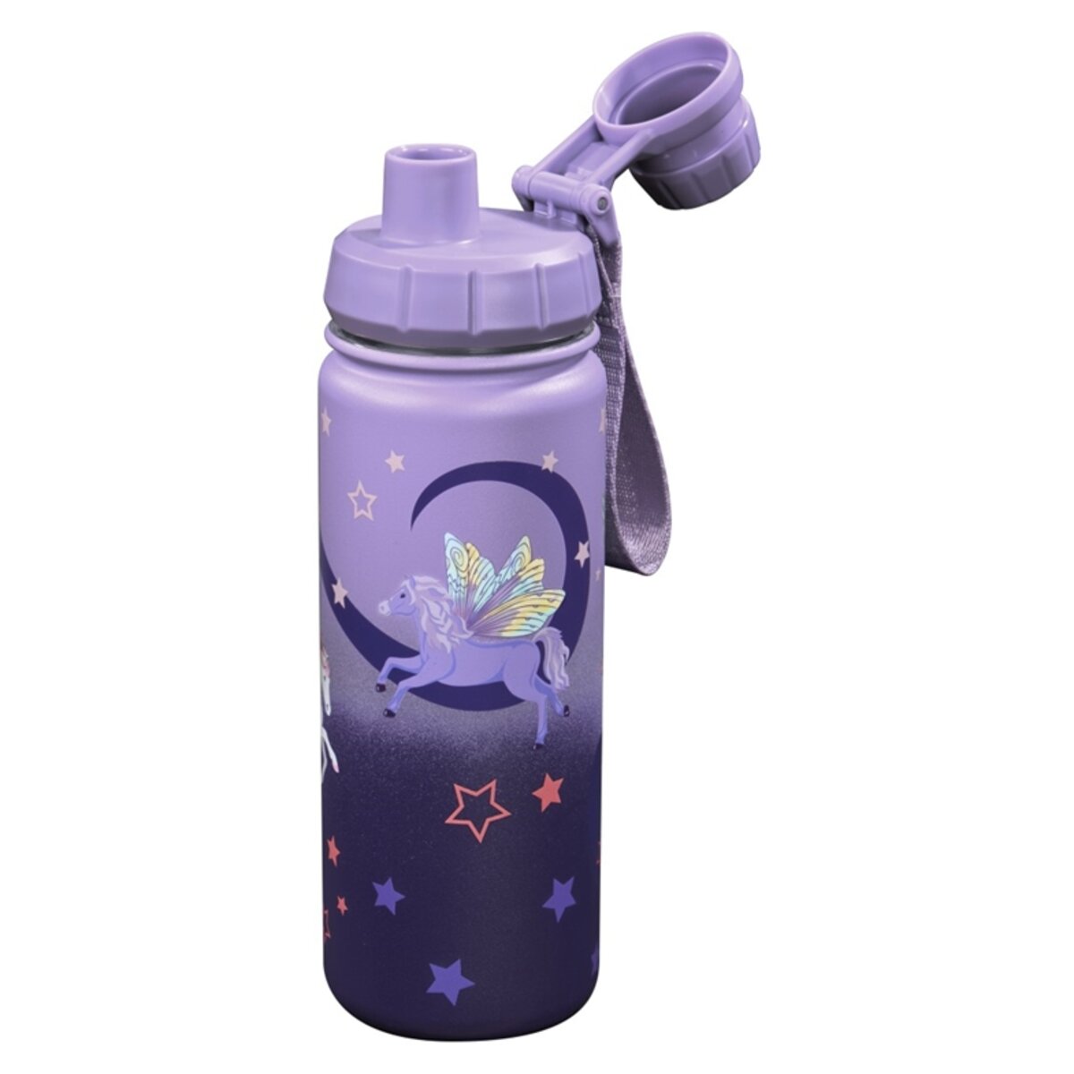Step by Step Isolierte Edelstahl-Trinkflasche "Dreamy Pegasus"