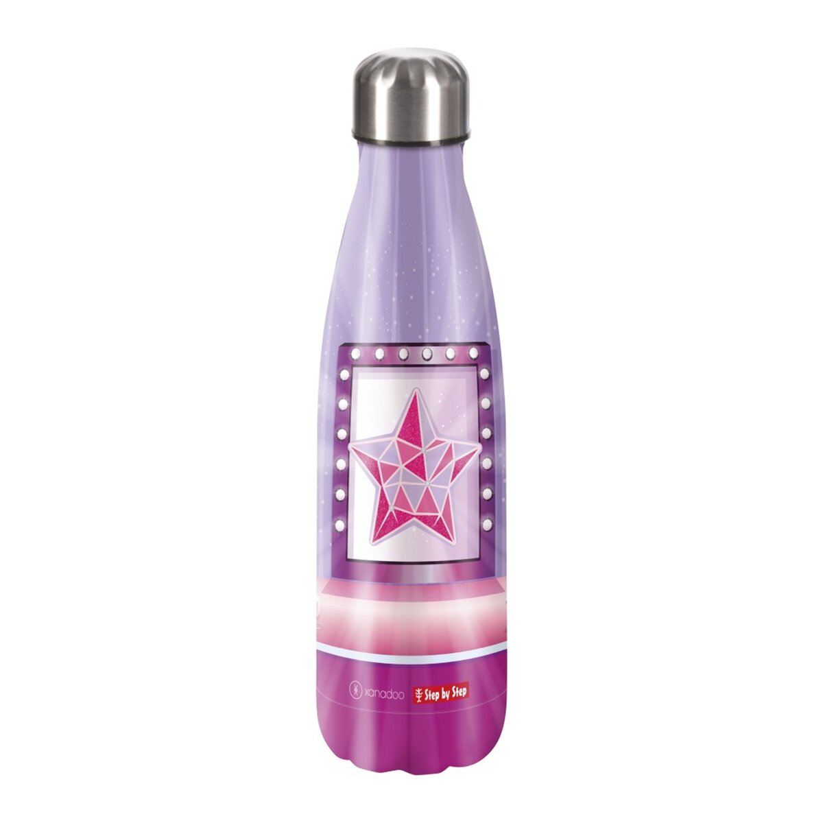 Step by Step Isolierte Edelstahl-Trinkflasche "Star Stella" 0,5 Liter