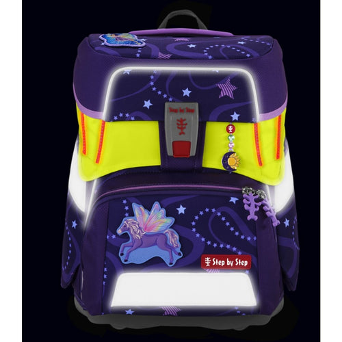 LED Neon Pull-Over für die Schulranzenmodelle SPACE, CLOUD & 2IN1 PLUS,gelb