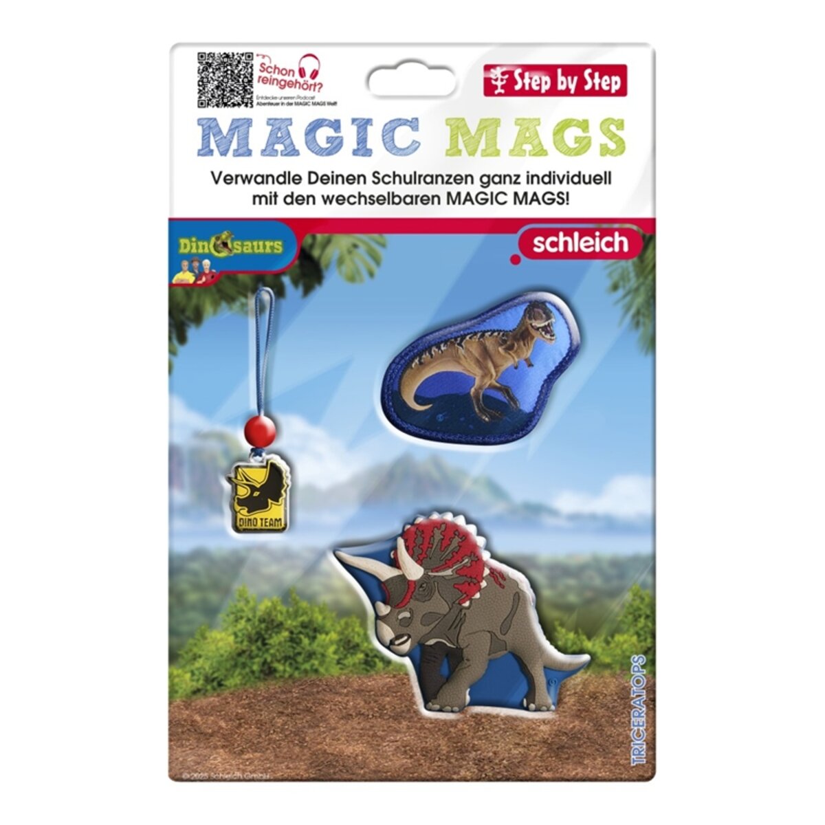 Step by Step MAGIC MAGS schleich®, Dinosaurs, "Triceratops"