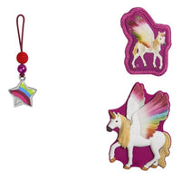 Step by Step MAGIC MAGS schleich®, bayala®, geflügeltes Regenbogeneinhorn - Detailansicht