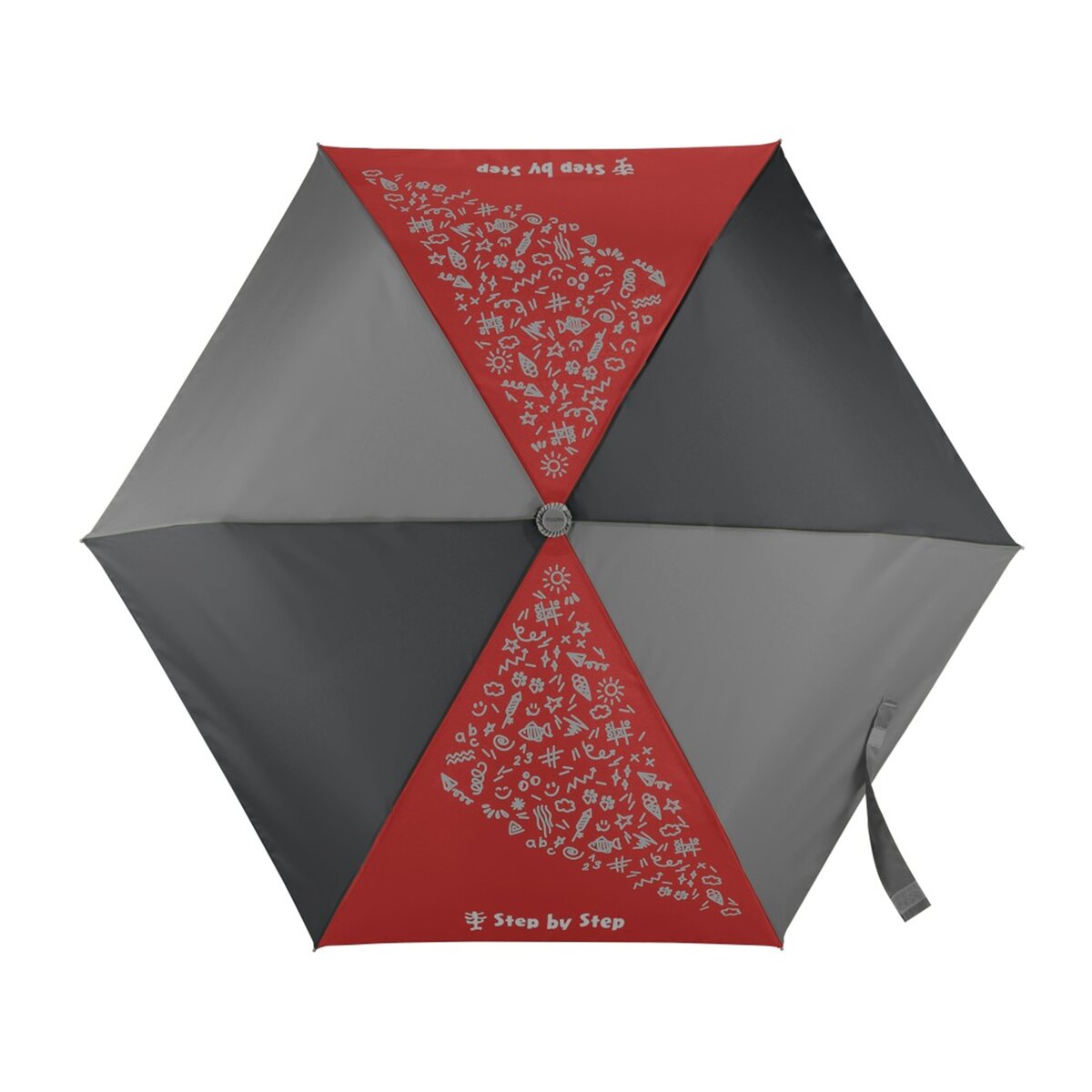 Step by Step Regenschirm "Red", Magic Rain EFFECT