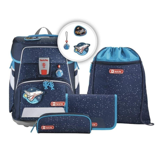 Step by Step SPACE Schulranzen-Set Sky Rocket, 5-teilig