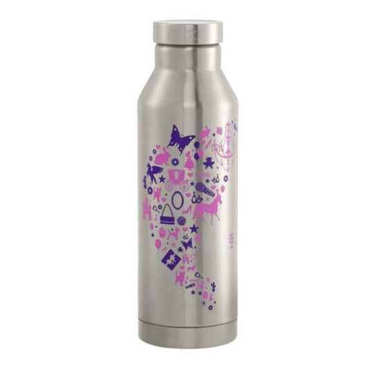 Step by Step Trinkflasche aus Edelstahl Mizu, 560 ml, Purple & Rose