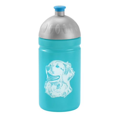 Step by Step Trinkflasche "Dog Basty", Türkis Hunde 0,5 Liter