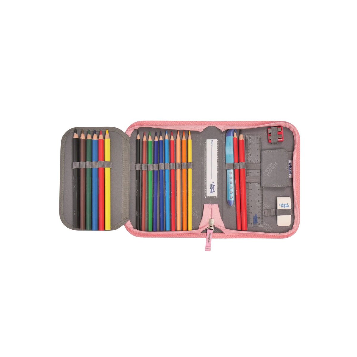 School-Mood Timeless Pro Mila (Pferd), 7-tlg. Schulranzenset