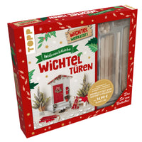 Frechverl &Co.Druck KG Topp Kreativ-Set: Weihnachtliche Wichteltüren. Anleitungsbuch mit Material zum Sofort-Loslegen. - Produktansicht bei Farbe und mehr