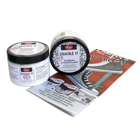 Viva Decor Crackle It Set white