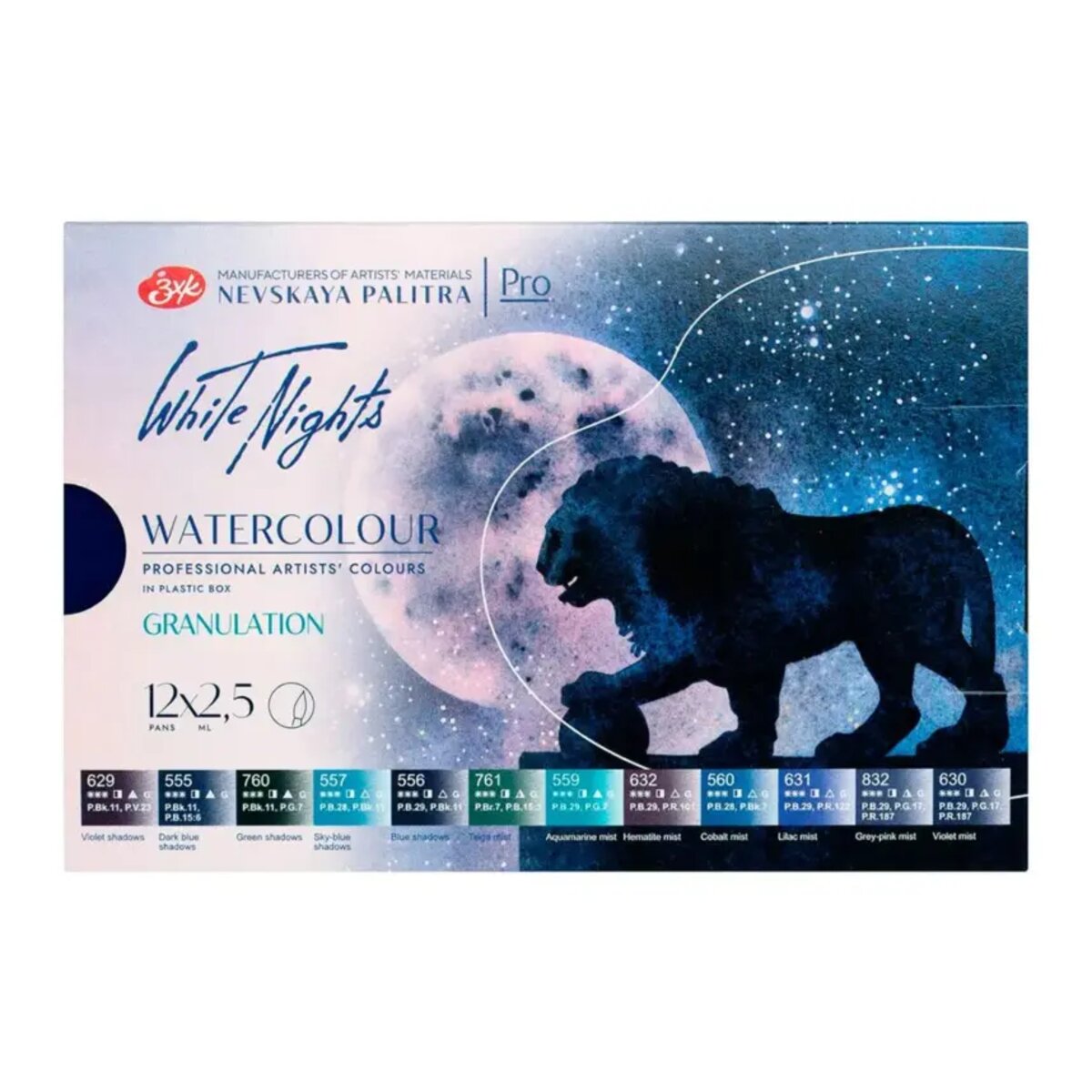 WHITE NIGHTS Granulation-Set Kunststoffbox, 12 x 1/1 Napf