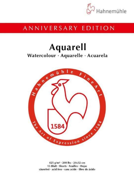 Aquarellblock 425g 24x32cm 1584 Anniversary Edition Hahnemühle