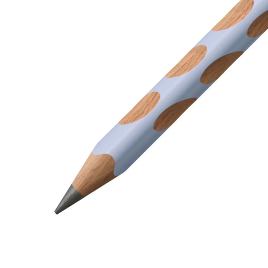 Ergonomischer Dreikant-Bleistift für Rechtshänder - STABILO EASYgraph in pastellblau - Einzelstift - Härtegrad HB