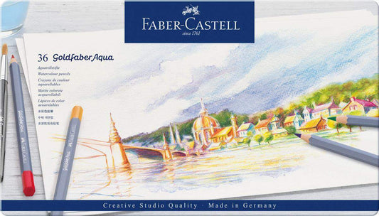 Faber-Castell Aquarellstifte Goldfaber, 36 Stück