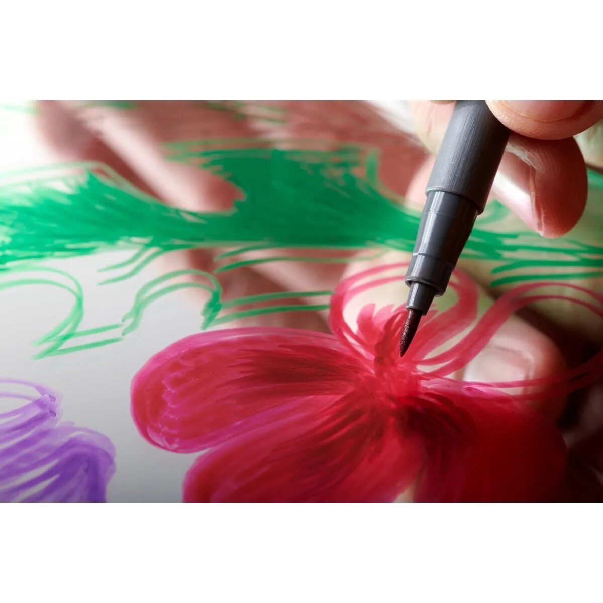 STAEDTLER® pigment brush pen 371 - warmgrau hell